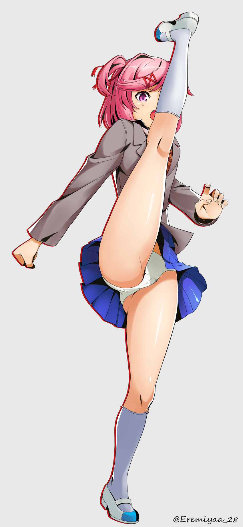 Natsuki (Doki Doki Literature Club) Rule 34 Image