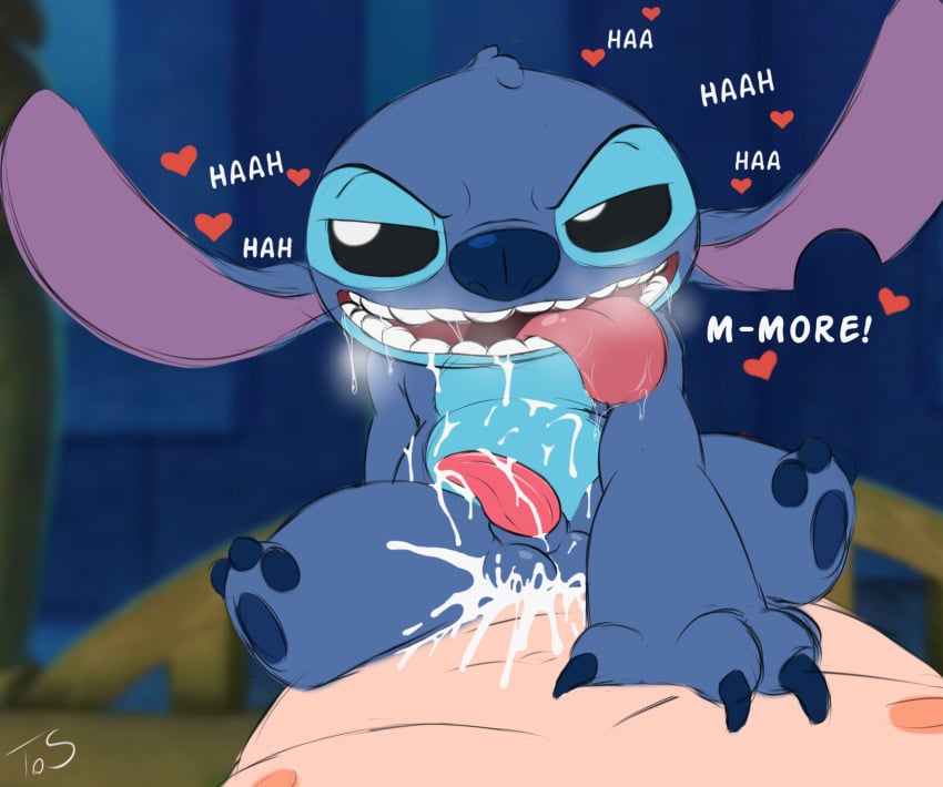 alien anal anal_sex balls bodily_fluids cowgirl_position cum cum_in_ass cum_inside disney duo experiment_(lilo_and_stitch) first_person_view gay genital_fluids genitals hi_res human lilo_and_stitch male male/male male_only male_penetrated male_penetrating male_penetrating_male mammal on_top penetration penis power_bottom sex stitch theoryofstrings yaoi