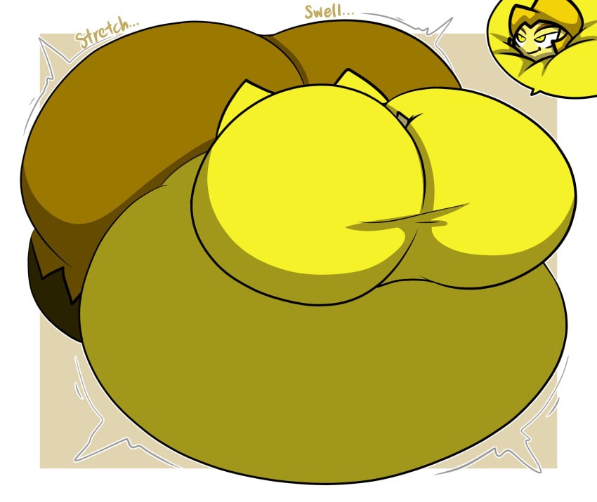 big_ass big_breasts breasts bubble_butt female huge_ass huge_breasts hyper_breasts inflation puffster3 steven_universe tagme thick_thighs wide_hips yellow_diamond_(steven_universe)