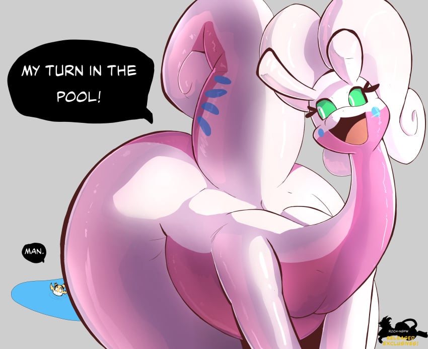 ass ass asscrush booty buttcrush goo goo_creature goodra palworld pokemon pool