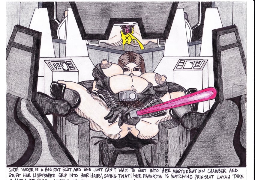 anakin_skywalker dark_side darth_vader lightsaber pussy rule_63 star_wars tagme xiro