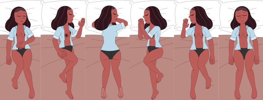 Half-Dressed Rule 34 Image