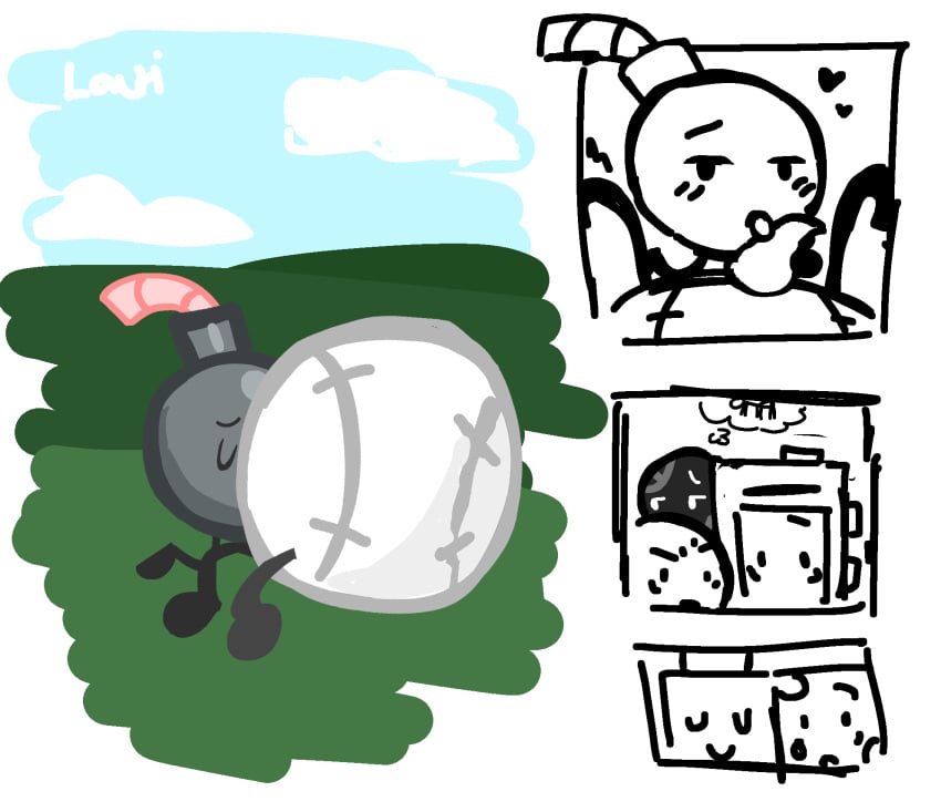 In Front Of My Salad Rule 34 Image