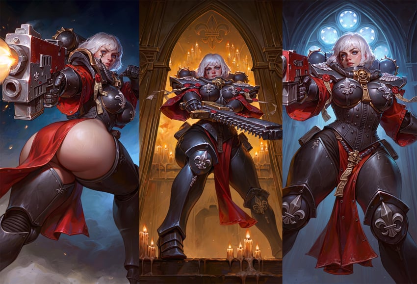 Adepta Sororitas (Warhammer (Franchise)) Rule 34 Image