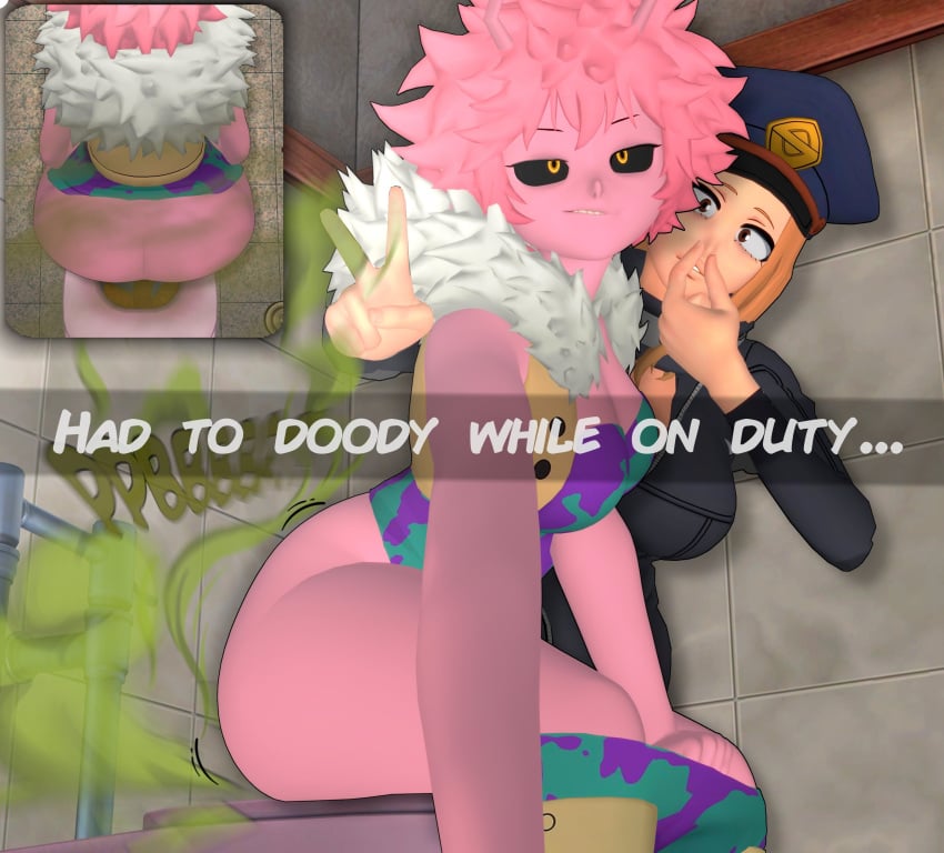 Ashido Mina (Boku No Hero Academia) Rule 34 Image