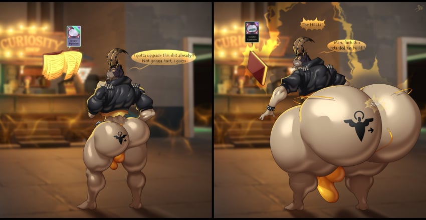 Big Ass (Male) Rule 34 Image