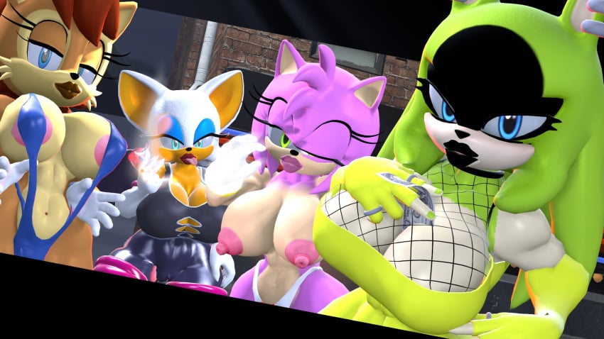 Amy Rose (Idw Comics) Rule 34 Image