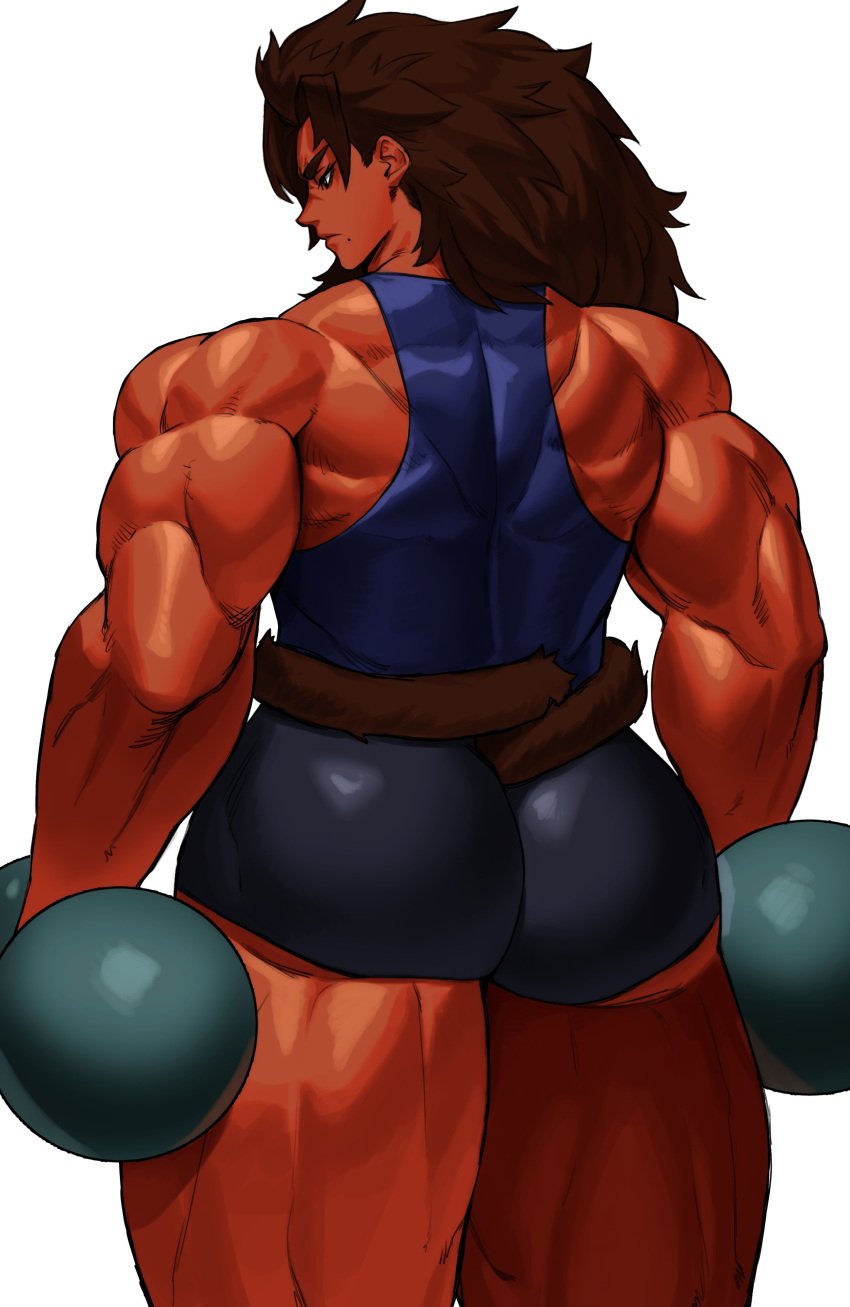 athletic_female buff muscular_female muscular_thighs saiyan saiyan_girl saiyan_tail sotcho tagme tail