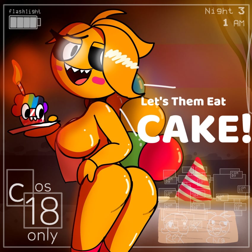 1girls anthro female five_nights_at_freddy's tagme toy_chica_(fnaf)