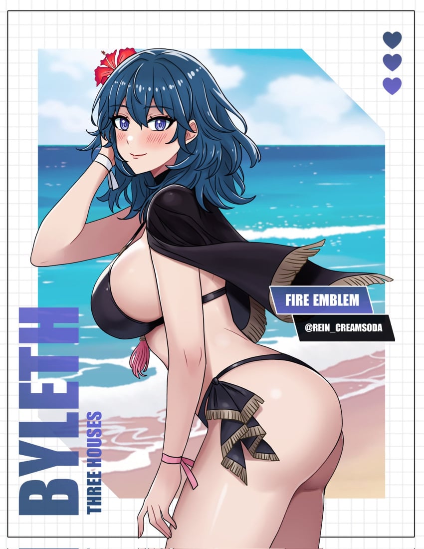 ass byleth_(female)_(fire_emblem) byleth_(female)_(summer)_(fire_emblem) byleth_(fire_emblem) byleth_(fire_emblem)_(female) byleth_(summer)_(fire_emblem)_(female) female female_only fire_emblem fire_emblem:_three_houses fire_emblem_heroes nintendo rein_creamsoda sideboob solo tagme