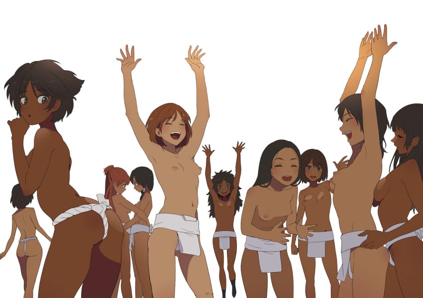 10girls 6+girls absurd_res absurdres almost_naked almost_nude areolae armpits arms_above_head arms_around_back arms_around_partner arms_around_torso arms_around_waist arms_up ass ass_cleavage back bare_armpits bare_arms bare_ass bare_back bare_belly bare_breasts bare_butt bare_calves bare_chest bare_hands bare_hips bare_knees bare_legs bare_midriff bare_navel bare_nipples bare_shoulders bare_skin bare_thighs bare_tits bare_torso belly belly_button boobs_pressed breast_press breasts breasts_press breasts_pressed_against_another breasts_pressed_against_partner breasts_pressed_together brown-skinned_female brown_eyebrows brown_hair brown_hair_female brown_skin brown_skinned_female butt_crack butt_crack_outline calves cleavage closed_eyes collarbone dark-skin dark-skinned_female dark_skin dark_skinned dark_skinned_female dot_nose elbows exposed exposed_armpits exposed_arms exposed_ass exposed_back exposed_belly exposed_breasts exposed_butt exposed_legs exposed_midriff exposed_nipples exposed_shoulders exposed_thighs exposed_tits exposed_torso extended_arm extended_arms eyebrows_visible_through_hair female female_focus female_only fingers flat_belly flat_chest flat_chested fundoshi hair_between_eyes hand_on_another's_ass hand_on_another's_back hand_on_another's_butt hand_on_another's_waist hand_on_ass hand_on_back hand_on_butt hand_on_hip hand_on_waist hands_above_head hands_on_another's_hips hands_up happy high_resolution highres knees lean_body lean_figure legs lesbian_couple lesbian_only lesbian_orgy light-skinned_female light_skin loincloth_only long_hair looking_back looking_back_at_viewer mebae medium_hair mutual_yuri naked naked_female naked_woman navel nipples nude nude_female nudity open_mouth open_mouth_smile original original_art original_artwork original_character panties parted_bangs parted_lips petite petite_body petite_breasts petite_female petite_girl ponytail pressing_breast_on_partner pressing_breasts short_hair shoulders sideboob sidelocks simple_background skinny skinny_female skinny_girl skinny_waist slender_body slender_waist slim_girl slim_waist small_breasts smile smiley_face smiling smooth_chest standing thick_ass thick_thighs thighs thin_waist tongue topless topless_female twitter uncensored uncensored_breasts uncensored_nipples underboob underwear upper_body upper_teeth white_background white_fundoshi white_loincloth white_panties white_underwear yuri yuri_orgy