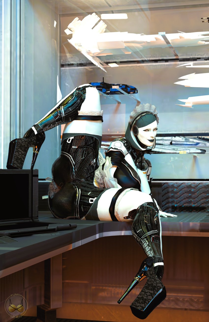 3d android android_pussy ass ass_focus big_ass curvy edi funnylemon mass_effect mass_effect_2 mass_effect_3 metallic_body robot_girl robot_pussy sexbot