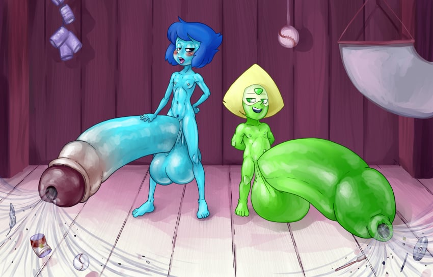 cartoon_network cock_vore curtains flat_chest foreskin futanari gaping gaping_urethra garbage gem gem_(species) gemstone gynomorph hands_behind_back height_difference humanoid humanoid_penis hyper hyper_balls hyper_penis inside lapis_lazuli_(steven_universe) multiple_preds nude partially_retracted_foreskin penis peridot_(steven_universe) pleasure_face scene semi-erect small_but_hung smudge_proof steven_universe suction uncut vacuum vacuum_penis vore