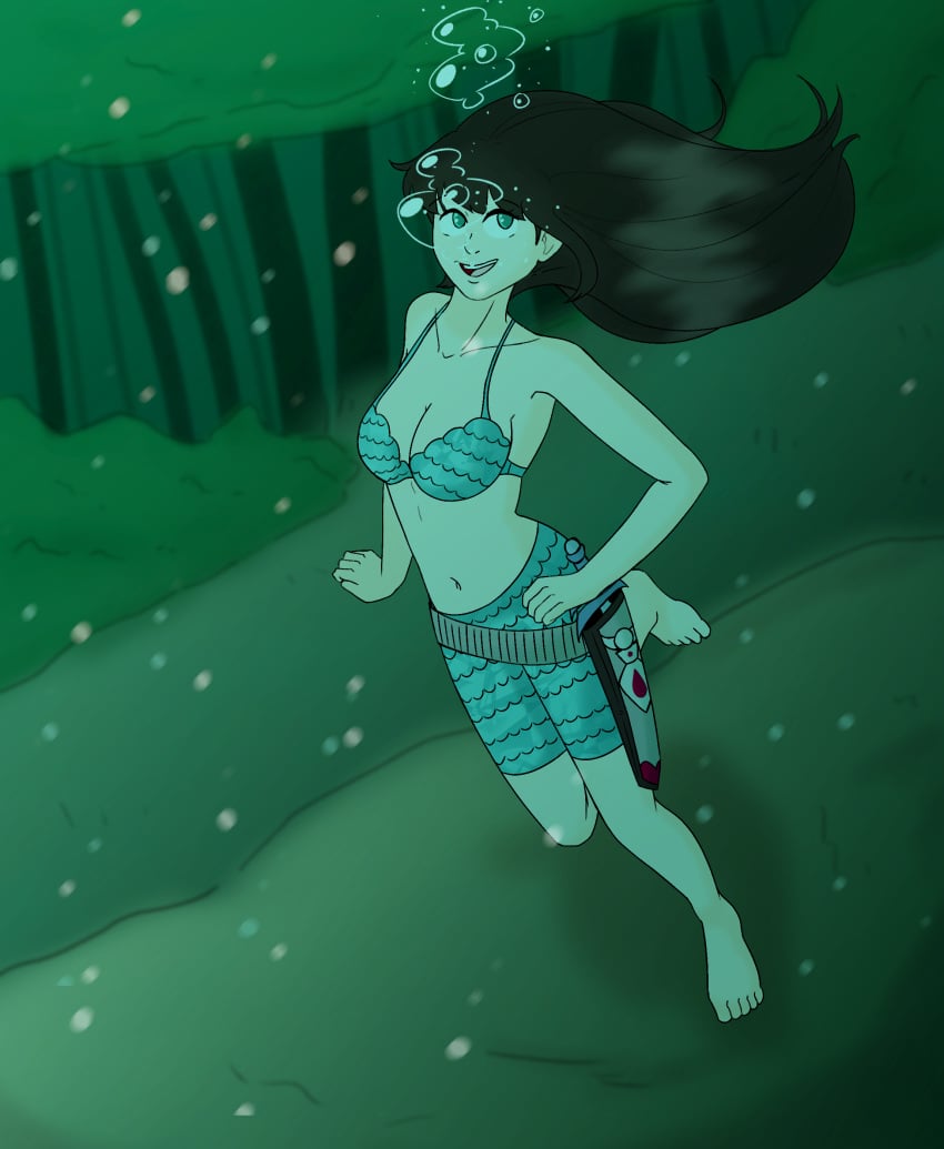 1girls aquaglubs female original solo tagme underwater