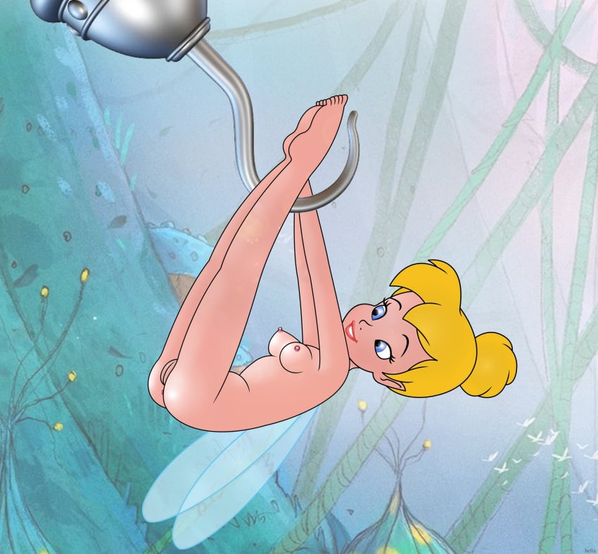 1girls barefoot completely_nude completely_nude_female disney female female_only full_body helix naked naked_female nude nude_female solo solo_female tagme tinker_bell