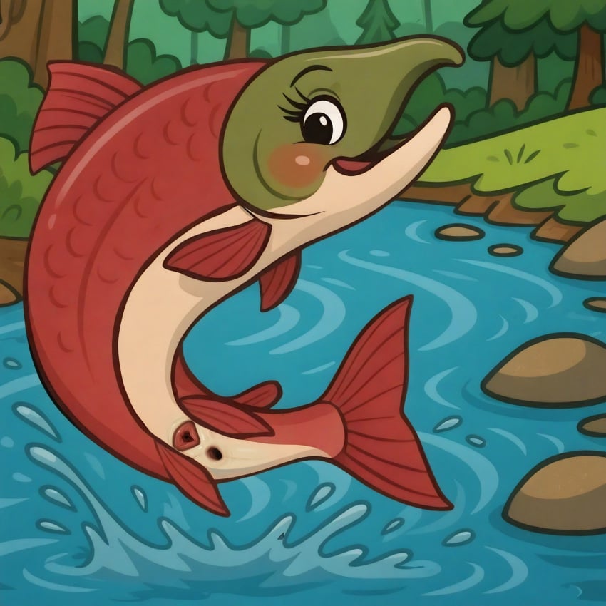Salmonid (Fish) Rule 34 Image