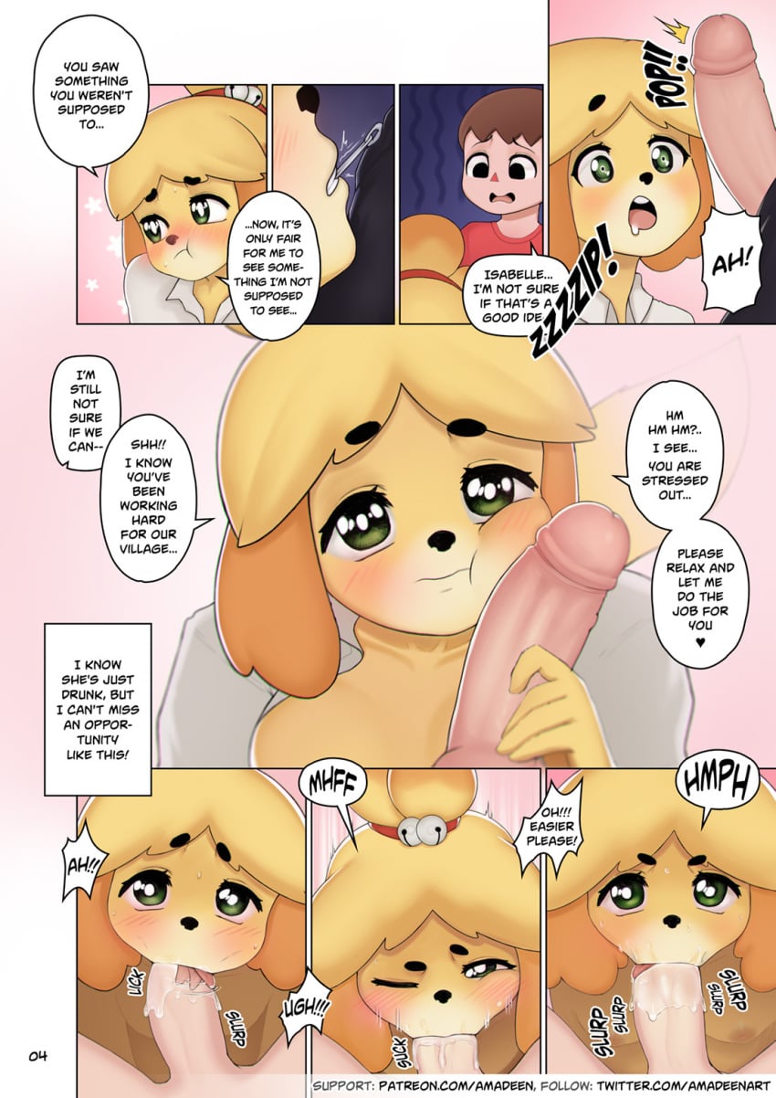 Isabelle (Animal Crossing) Rule 34 Image