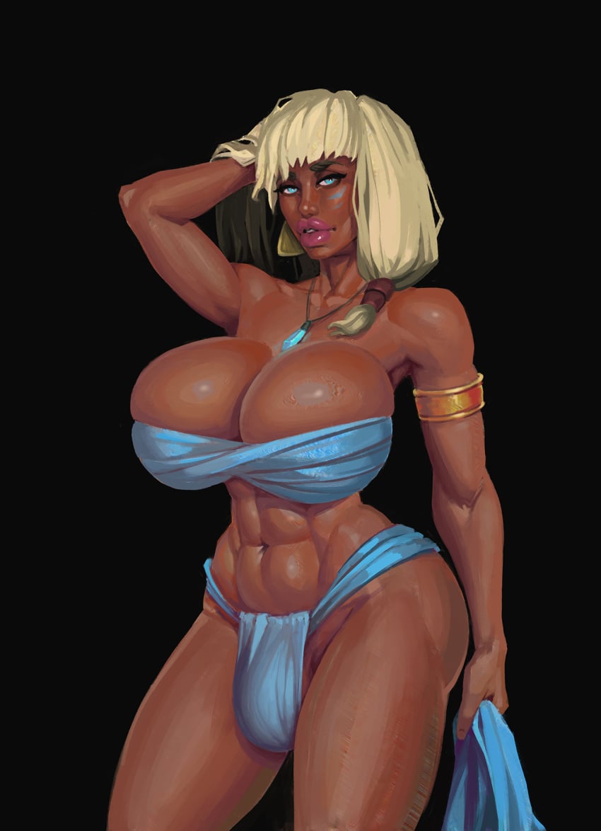 1futa alternate_version_available armwear atlantis:_the_lost_empire bangs big_breasts big_lips big_penis bimbo bimbo_lips bimbofied blonde_hair blue_eyes boobsgames bottomwear bracelet breasts bulge bulge_through_clothing cleavage clothed clothing dark-skinned_futanari dark_skin ear_piercing earrings futa_only futanari hand_on_head huge_breasts human kida large_breasts lips loincloth long_hair mostly_nude necklace neckwear penis plump_lips solo solo_futa standing thick_lips thick_thighs thighs topwear tubetop wide_hips