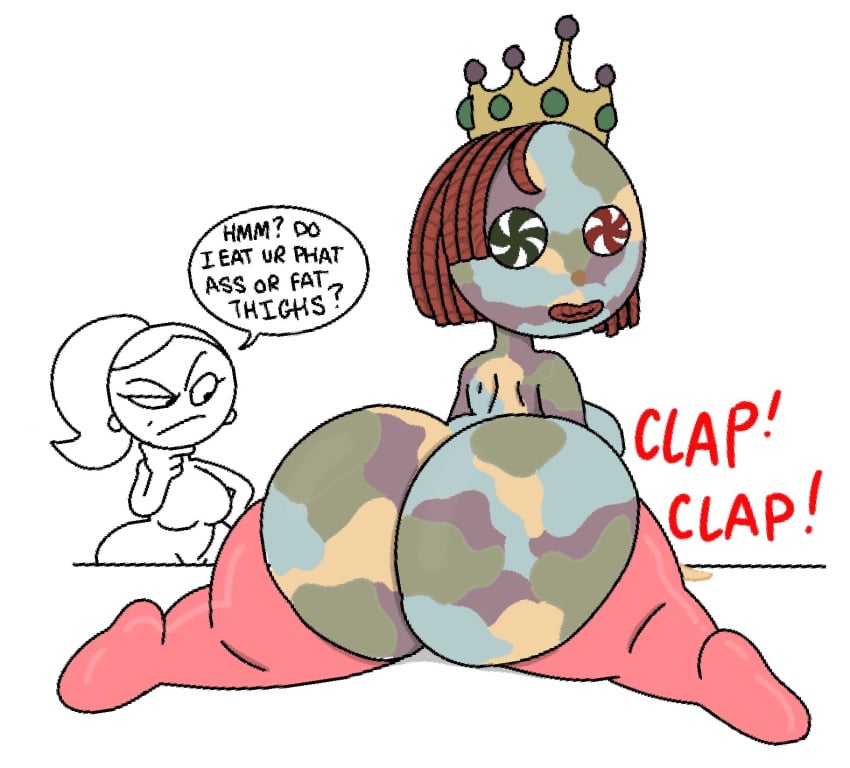 big_areola big_ass big_breasts big_butt big_nipples big_thighs candy candy_wife girl nutshell_animations peanut_(nutshell_animations) the_marvelous_misadventures_of_flapjack theslashfive wife wifey woman