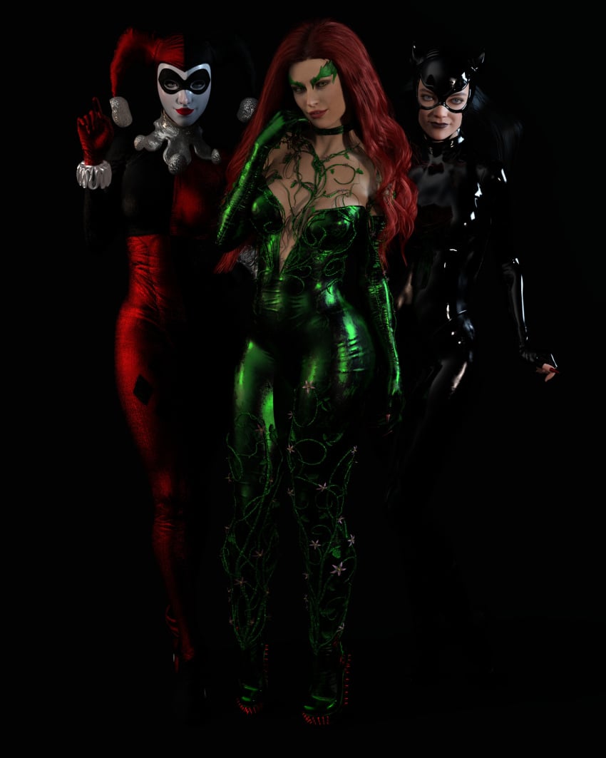 3d 3girls ass batman:_arkham_knight batman_(series) big_ass big_breasts bottom_heavy breasts bust busty catwoman catwoman_(1990's) catwoman_(arkham) catwoman_(arkham_knight) chest curvaceous curvy curvy_figure dc dc_comics female female_focus gotham_city_sirens harley_quinn harley_quinn_(arkham) harley_quinn_(arkham_knight) harley_quinn_(classic) hips hourglass_figure huge_ass huge_breasts human ivlover large_ass large_breasts legs light-skinned_female light_skin lips mature mature_female multiple_girls pamela_isley poison_ivy red_hair selina_kyle slim_waist supervillain supervillainess thick thick_hips thick_legs thick_thighs thighs top_heavy villain villainess voluptuous waist wide_hips