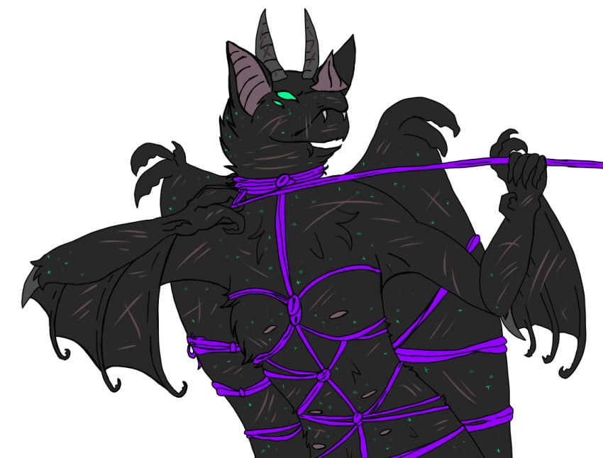 anthro bat bondage borlaaq fallen_london furry furry_only male_only mr_veils multi_eye multi_nipple nipples wings