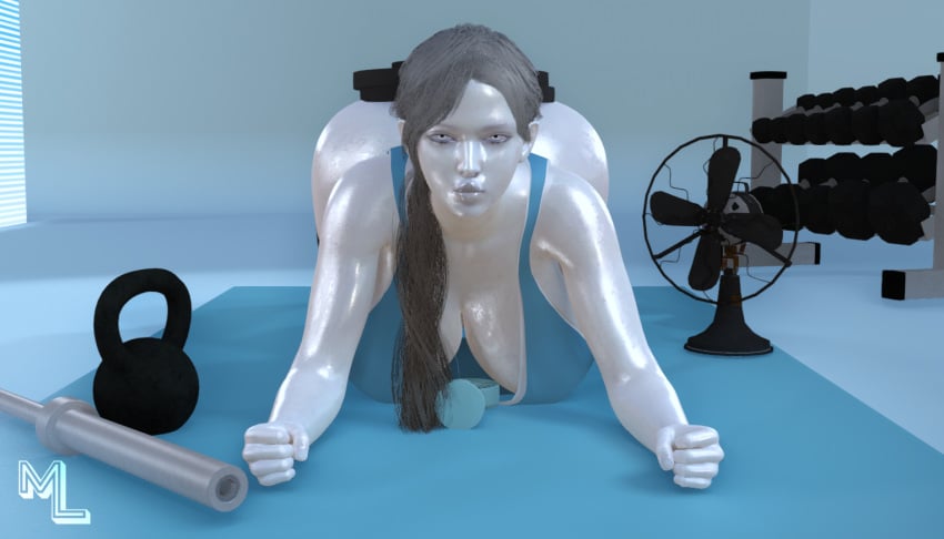 Wii Fit Trainer (Female) Rule 34 Image