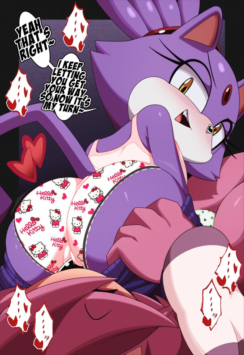 Blaze The Cat (Claire The Wolf) Rule 34 Image