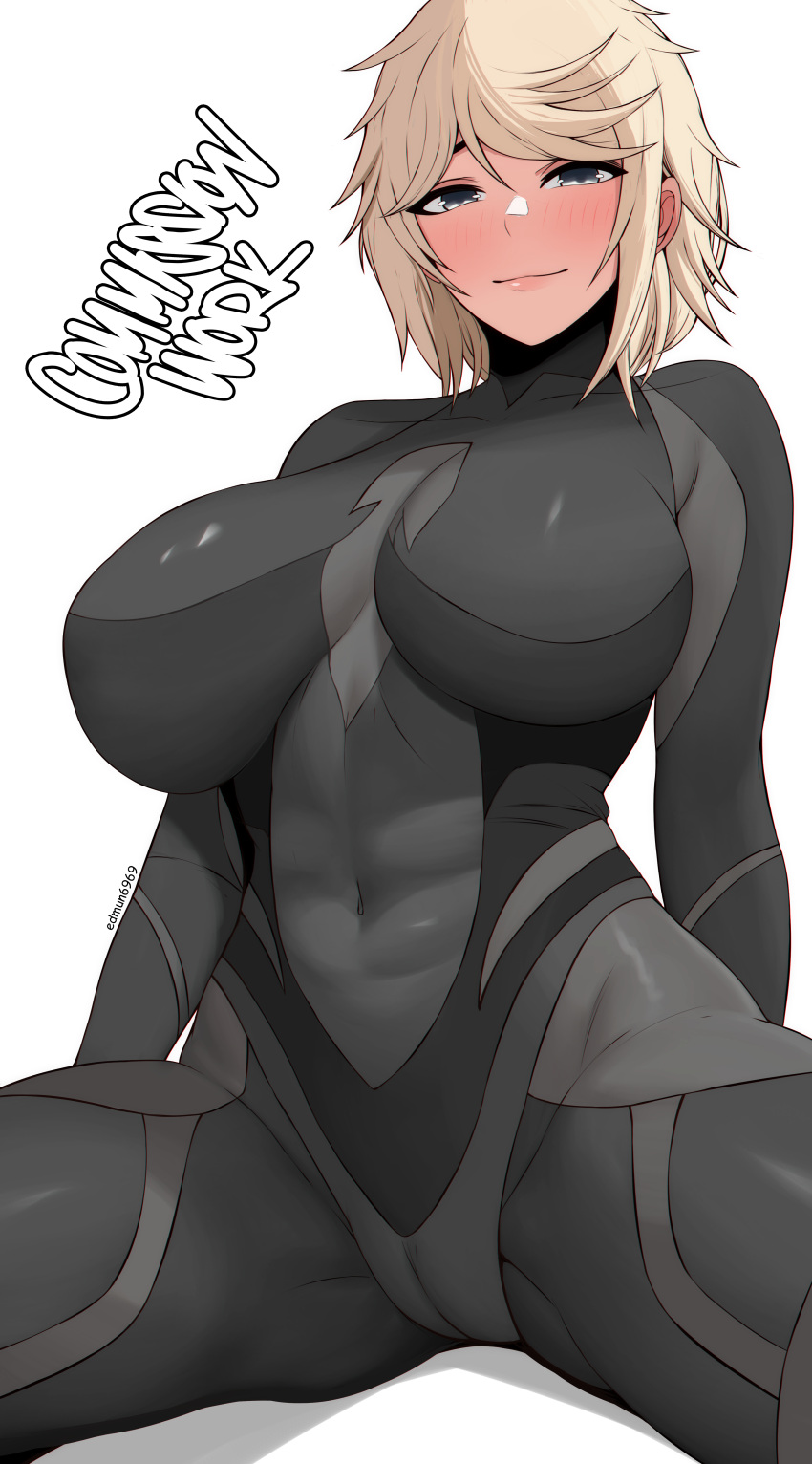 1girls alina_novikov big_breasts bodysuit breasts busty curvaceous curvy curvy_body curvy_female curvy_figure edmun female huge_breasts large_breasts original original_character voluptuous