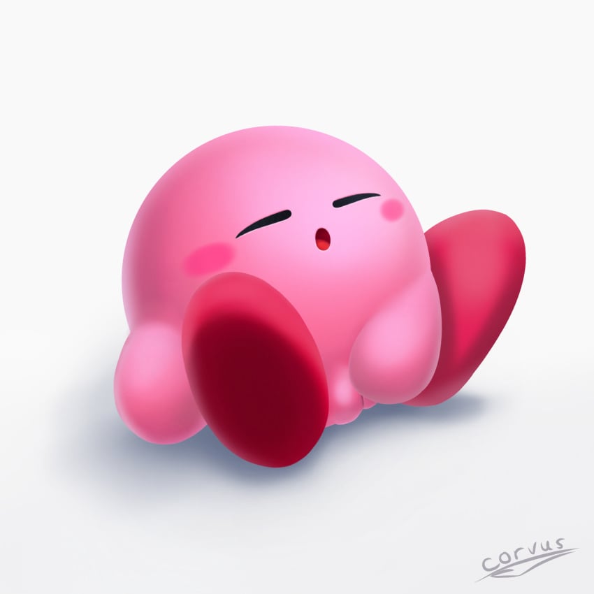 1:1 1girls 2020 blush closed_eyes corvus_m18 digital_media_(artwork) female female_only genitals hi_res kirby kirby_(series) masturbation nintendo no_humans open_mouth puffball pussy simple_background sitting solo solo_female spread_legs spreading super_smash_bros. super_smash_bros._ultimate video_games waddling_head