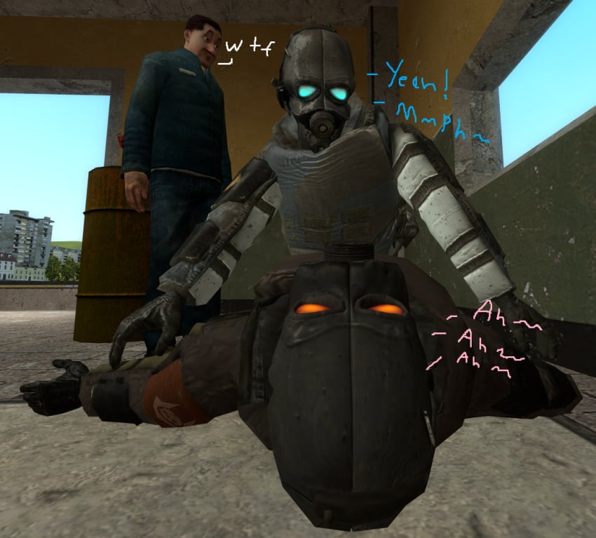 2boys clothed combine_soldier dialogue garrysmod gay half_life_2 homosexual markiplier