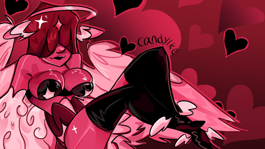 angel_oc hazbin hazbin_hotel oc valentines