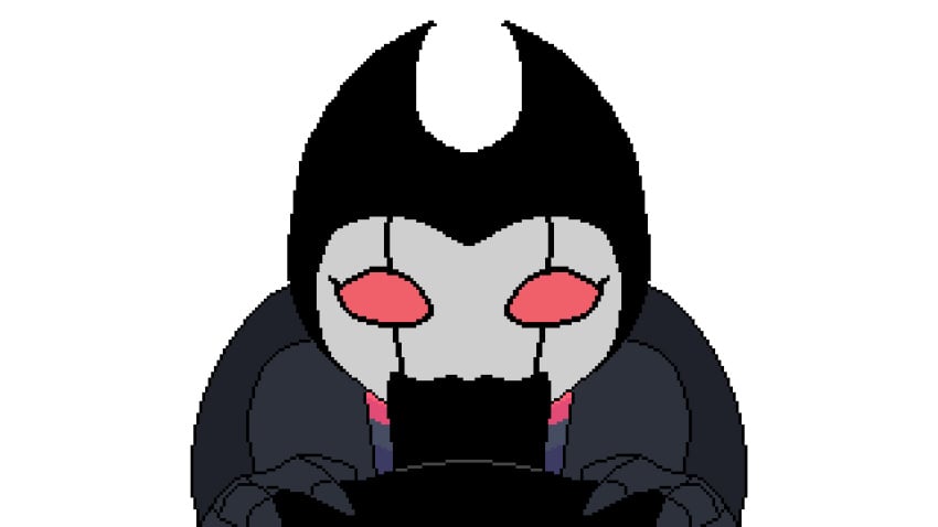 1boy 1girls animated anthro beat_banger big_ass big_breasts big_butt blowjob breasts dataman21_(mod_artist) dataman21_(mod_creator) face_fucking female grimm_(hollow_knight) hollow_knight licking licking_penis oral protagonist_(hollow_knight) tagme