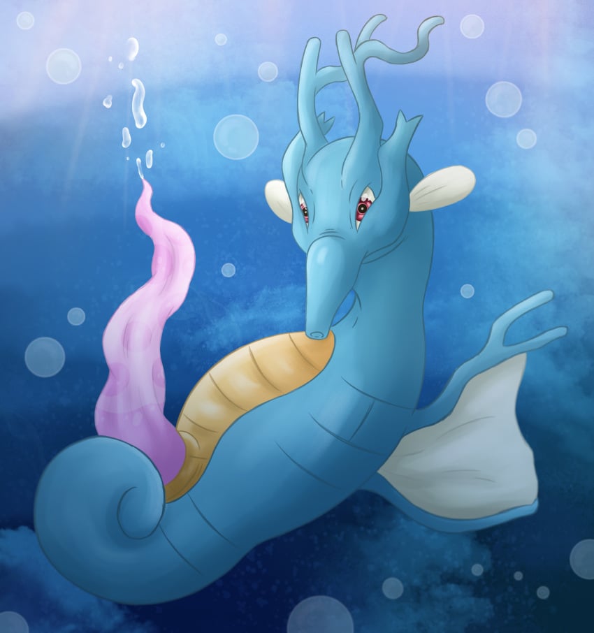 1boy absurd_res dragon feral fish hi_res huge_penis kingdra long_penis male male_only marine nintendo penis pokémon_(species) pokemon pokemon_gsc scalie sea seahorse solo syngnathid syngnathiform tapering_penis underwater video_games water