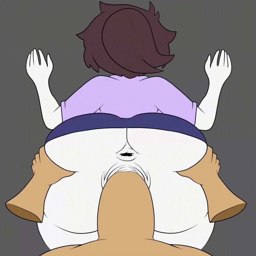 1boy 1girls animated anus ass ass_focus ass_grab ass_squeeze big_ass big_breasts big_butt bimbo brown_hair bubble_ass bubble_butt butt_focus casual casual_nudity clothed clothed_female_nude_male clothed_sex clothes dat_ass disembodied_hand disembodied_hands female gif huge_ass jaiden jaiden_animations jaidenanimations large_ass male miniskirt no_underwear pencil_skirt penis pov purple_sweater scarecorrode sex sex_in_skirt skirt skirt_lift spread_anus straight straight_sex sweater teasing thick_ass tight_skirt underass vaginal_penetration youtube youtuber