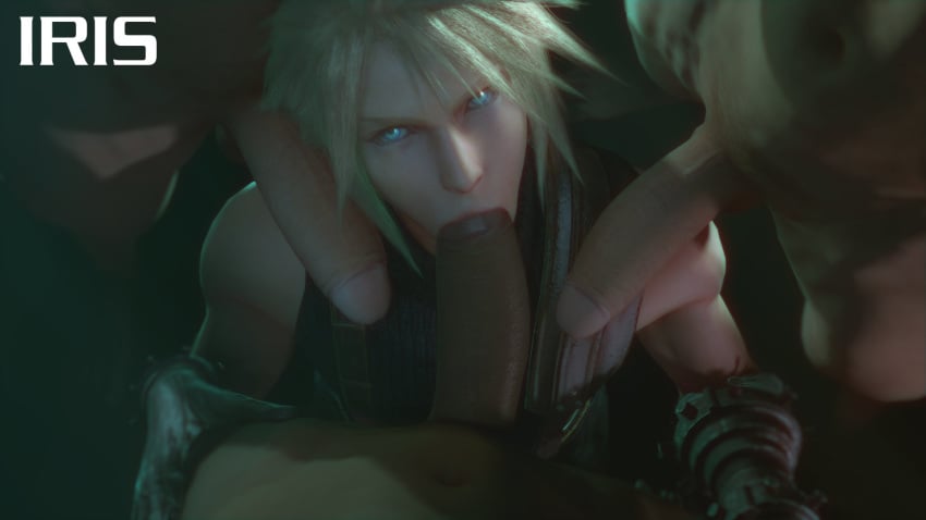 3d 3d_(artwork) 4boys barret_wallace big_penis blonde_hair blowbang blowjob blowjob_face blue_eyes clothed clothing cloud_strife cmnm cock_gobble cock_hungry cum_hungry dark-skinned_male dark_penis dark_skin erection fellatio femboy final_fantasy final_fantasy_vii gay girly giving_head going_down_on group_sex head_out_of_frame huge_cock interracial irispoplar knob_polishing large_penis light-skinned_femboy light-skinned_male light_skin looking_up male male_only mouthful multiple_males multiple_penises oral_sex penis penis_in_mouth penis_on_shoulder penis_size_difference playing_skinflute retracted_foreskin short_hair sucking_off thick_penis three_on_one trap twink uncensored uncut yaoi