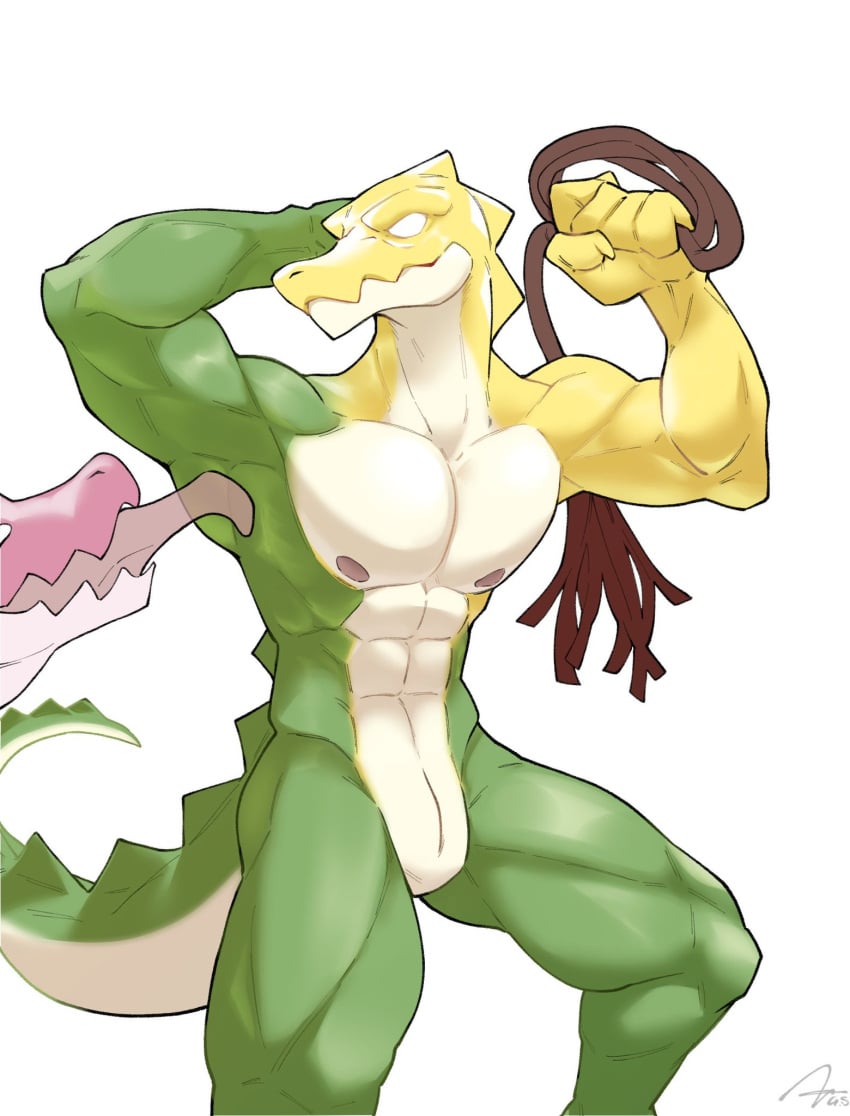 2024 2boys 2males abs armpit_fetish armpit_licking athletic athletic_anthro athletic_male completely_nude completely_nude_male crocodile crocodilian crocodylid digital_drawing_(artwork) digital_media_(artwork) duo duo_focus genital_slit gomsin940 gummigoo_(the_amazing_digital_circus) gummy_(food) gummy_creature licking_armpit long_tail male male/male male_anthro male_focus male_only max_(the_amazing_digital_circus) nipples nude nude_male pecs pectorals slit spiked_tail spikes spikes_(anatomy) tail the_amazing_digital_circus tongue tongue_out