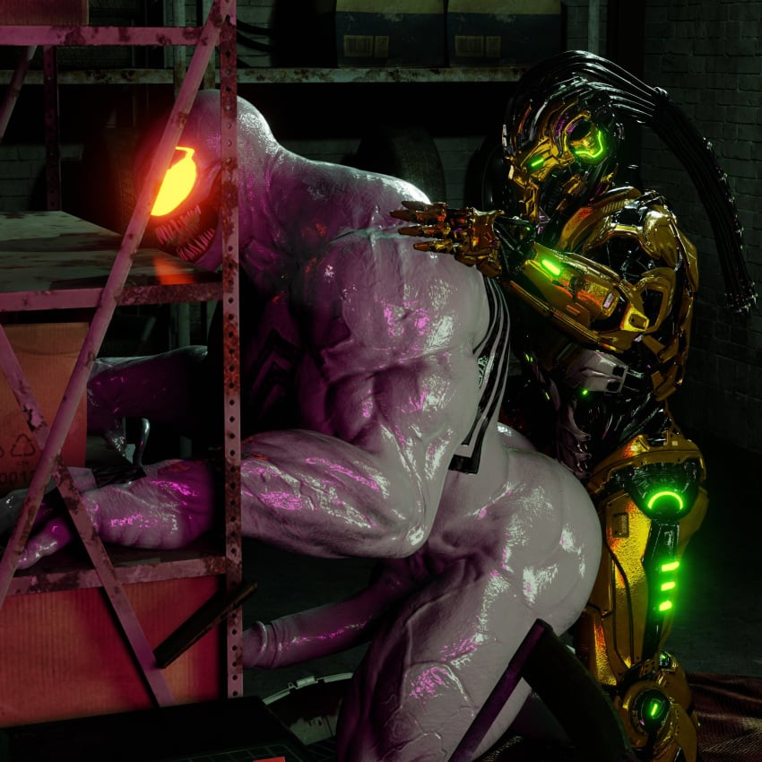 2boys 3d 3d_(artwork) 3d_model anti-venom crossover crossover_pairing cyrax gay gay_anal gay_sex hung_bottom indoor_nudity indoors indoors_sex interspecies interspecies_fuck interspecies_sex interspecies_yaoi male male/male male_only male_penetrated male_penetrating male_penetrating_male marvel monster_dilf mortal_kombat mortal_kombat_11 robot_humanoid robot_on_monster spider-man_(ps4) spider-man_(series) white_skin white_skinned_female