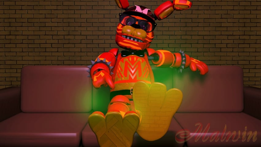 feet five_nights_at_freddy's foot_fetish male_only malwin paws smelly