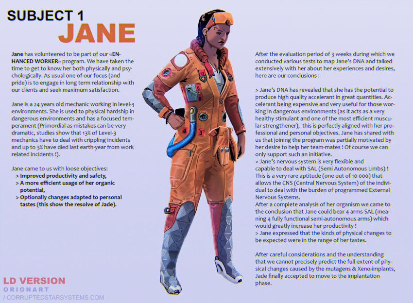 clothed concept_art english_text orionart science_fiction scifi story text