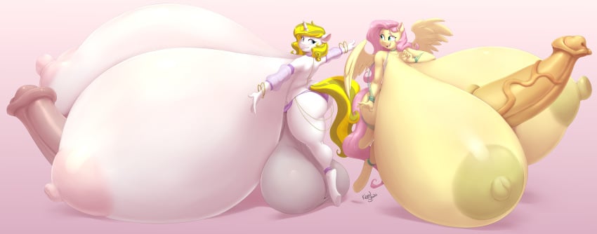 2020 2futas 5_fingers absurd_res alternate_version_available anthro areola balls balls_bigger_than_body big_balls big_breasts big_penis bracelet breast_bigger_than_body breast_expansion breasts duo equid equine erection eyebrows fingers fluttershy_(mlp) friendship_is_magic furry futa_only futanari futashy genitals gynomorph hi_res horn huge_balls huge_breasts huge_cock hyper hyper_balls hyper_breasts hyper_genitalia hyper_penis hyperstorm_h intersex jewelry kevinsano mammal my_little_pony pegasus penis penis_bigger_than_body penis_longer_than_knee simple_background straight_hair thick_thighs unicorn vein white_heart_(oc) wings