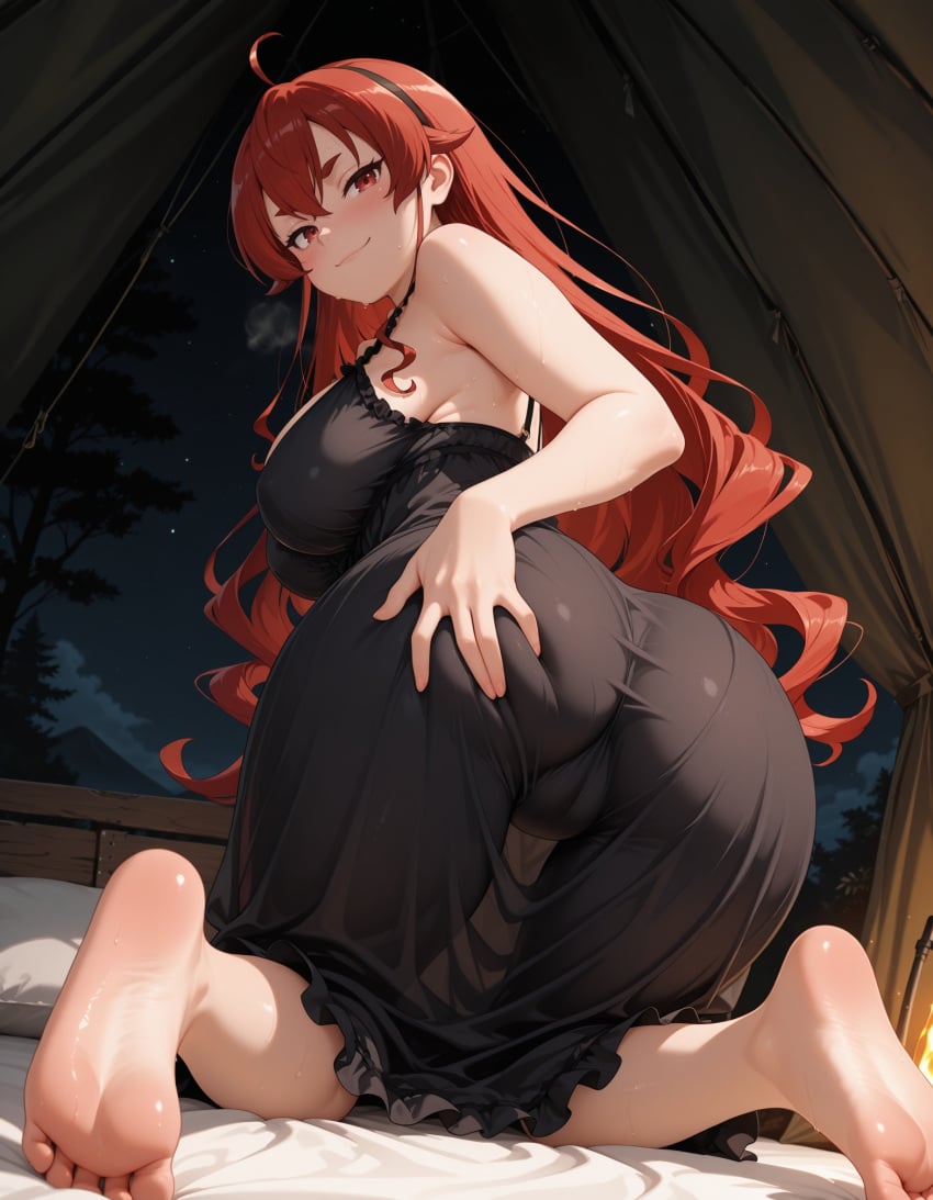 Eris Boreas Greyrat (Jobless Reincarnation) Rule 34 Image