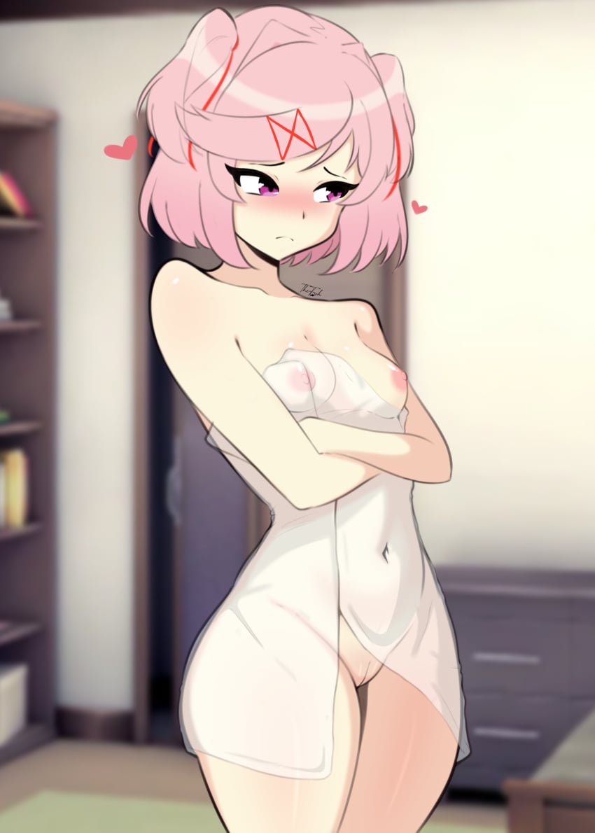 Natsuki (Doki Doki Literature Club) Rule 34 Image