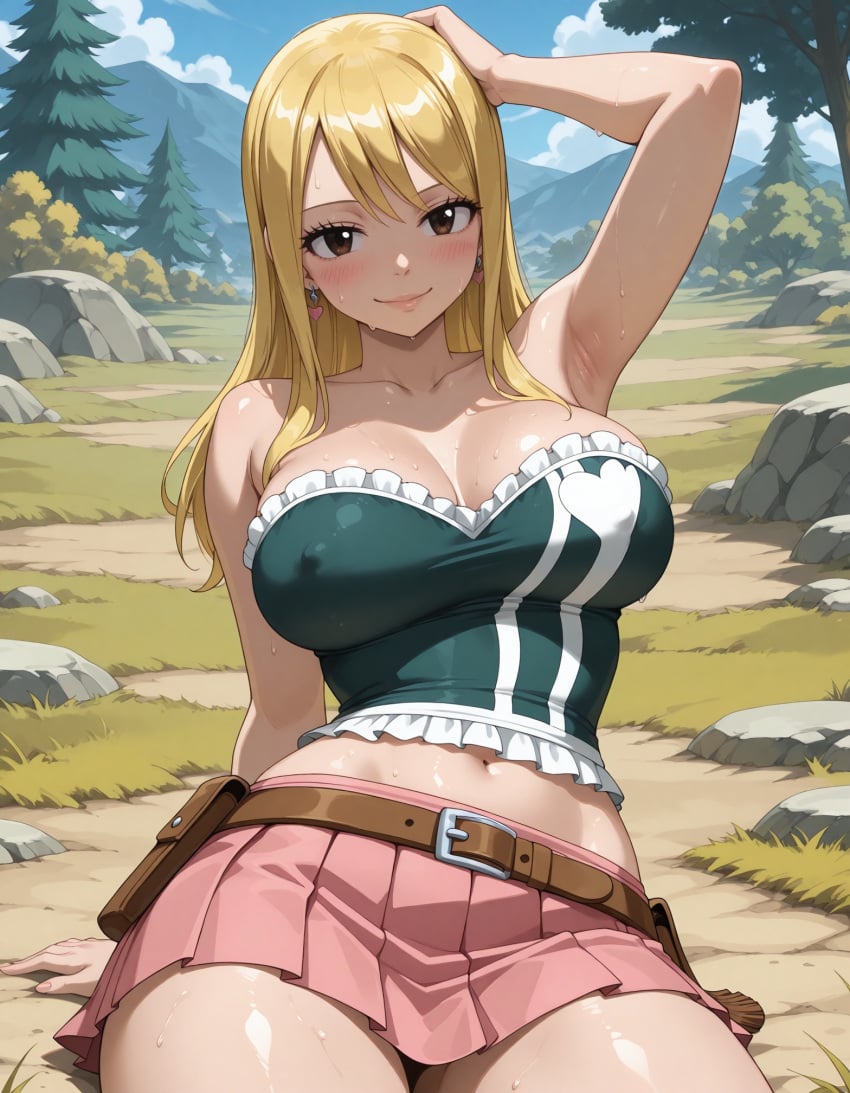 Lucy Heartfilia (Fairy Tail) Rule 34 Image