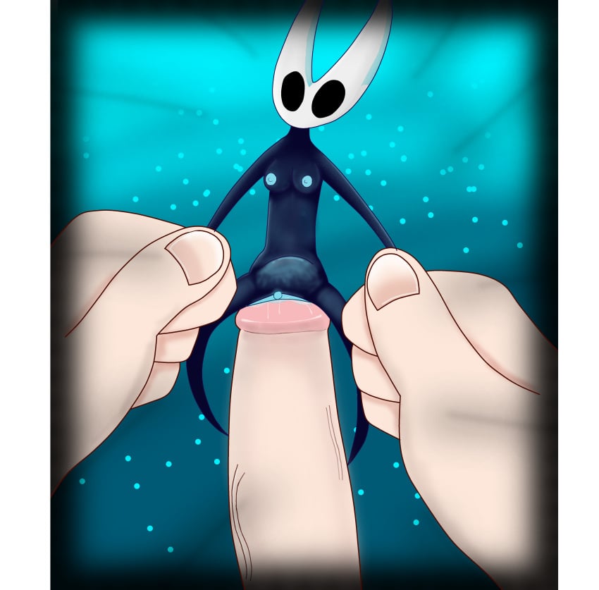 bulge hollow_knight hornet_(hollow_knight) impossible_fit macro_penetrating_micro micro/macro size_difference tagme vaginal_penetration