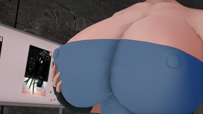 1girls 3d big_ass big_breasts curvy curvy_figure erect_nipples female_focus gigantic_breasts hourglass_figure huge_ass huge_breasts jill_valentine koikatsu large_ass large_breasts nipples_visible_through_clothing resident_evil resident_evil_3 slutty_clothing takeo92 thick_thighs tubetop voluptuous wide_hips