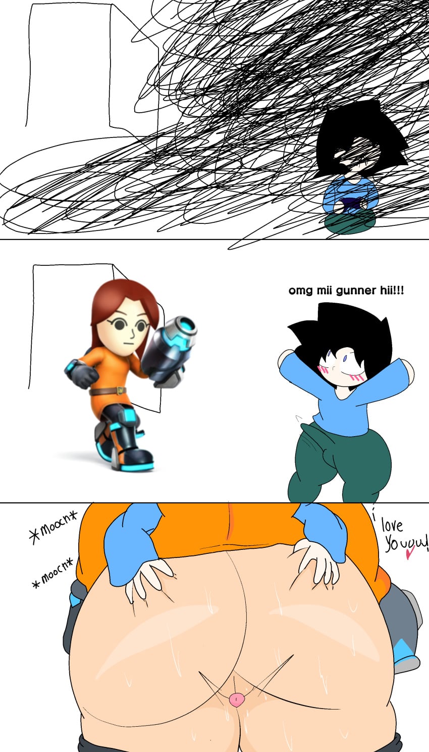 Mii Gunner (Smash 4) Rule 34 Image