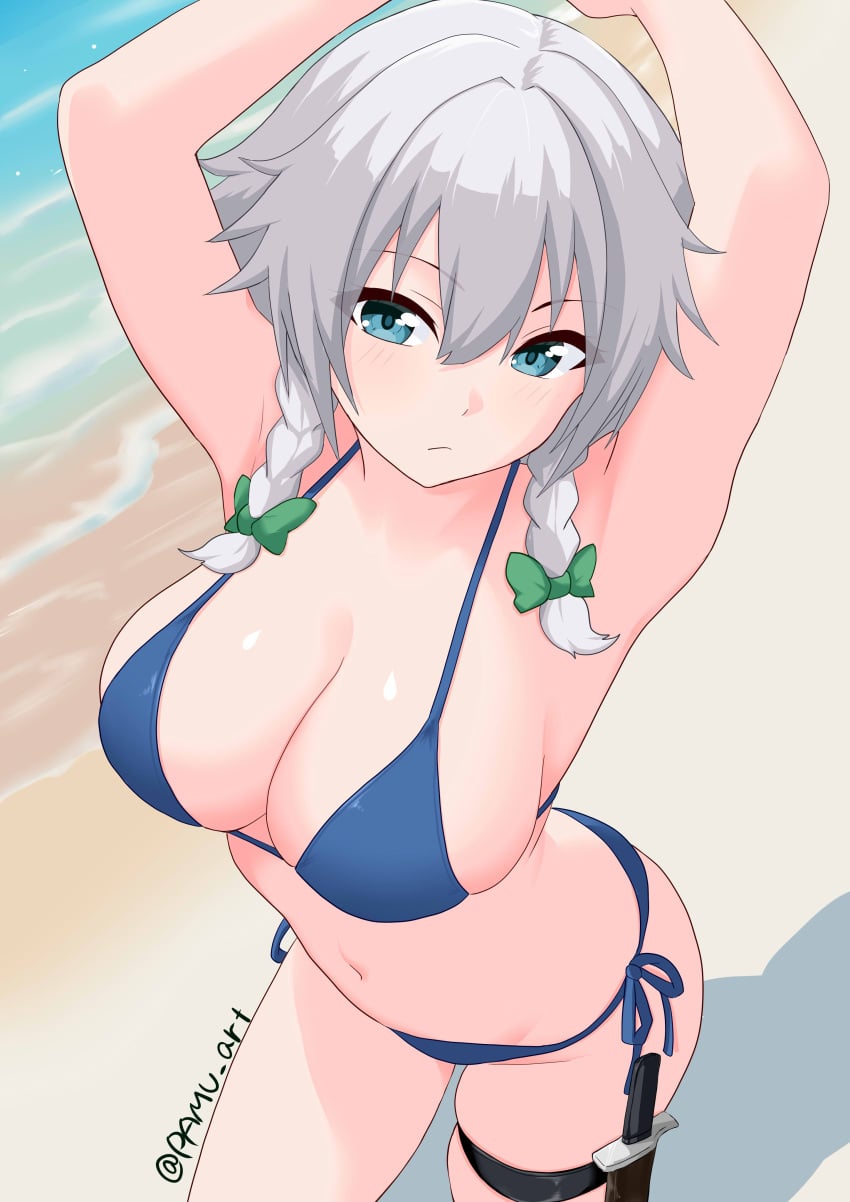 Sakuya Izayoi (Touhou) Rule 34 Image