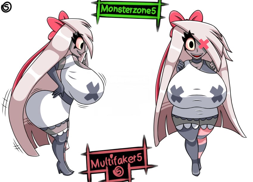 1girls ass_jiggle big_ass big_breasts big_butt bouncing_breasts demon demon_girl demoness female female_only gigantic_ass gigantic_breasts gothic grey_skin hazbin_hotel huge_ass huge_breasts huge_butt insect long_hair looking_at_viewer monster_girl moth moth_girl proud shortstack smile smiling smiling_at_viewer smooth_skin vaggie_(hazbin_hotel) valerya5 vivienne_medrano white_background