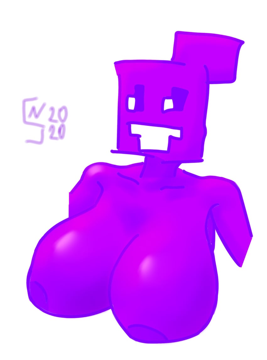 2020 big_breasts five_nights_at_freddy's hair_bun malicious meme purple_girl rule_63 shadowy_neomaniac tagme