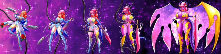 ass_expansion bimbo bimbofication breast_expansion dollification dragon_girl female hair_color_change hair_growth huge_ass huge_breasts keygii lip_expansion skin_color_change species_transformation thick_thighs thigh_expansion transformation transformation_sequence wide_hips